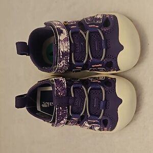 Keen | NWT Kids Purple Toddler Waterproof Velcro Knotch Creek Sandal Sz 4